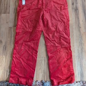 Polo Ralph Lauren Men's Vibrant Red Corduroy Pants